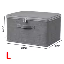 Foldable Storage Boxes with Lid for Clothes & Accessories